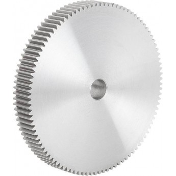 Шестерня прямозубая NORELEM 22400_B стальная модуль 1 фрезерованная 344614