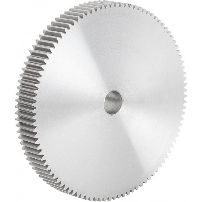 Шестерня прямозубая NORELEM 22400_B стальная модуль 1 фрезерованная 344614