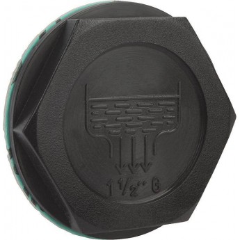 Резьбовая заглушка NORELEM 28028_C форма C с символом слива 345021