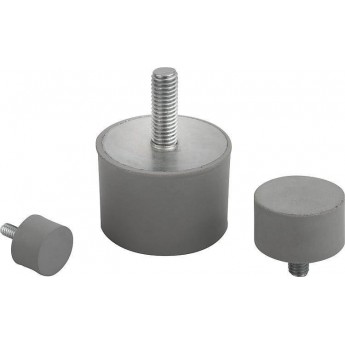 Резиновый буфер NORELEM 26106-01 нержавеющая сталь тип D 345147