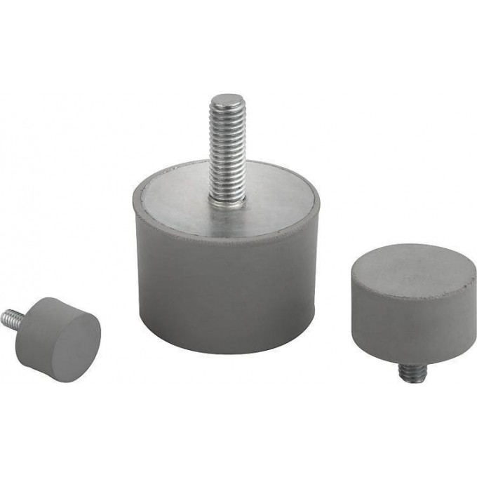 Резиновый буфер NORELEM 26106-01 нержавеющая сталь тип D 345147